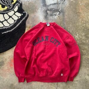 vintage new jersey rusell crewneck